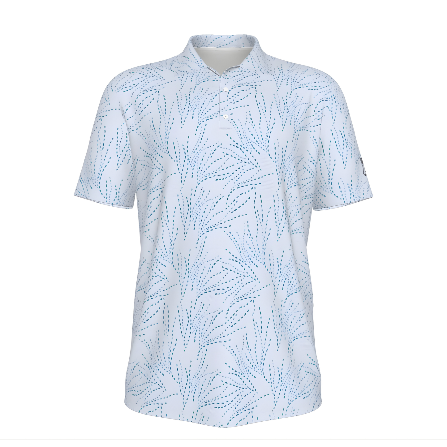All-Over Print Men's UV Protection POLO Shirt