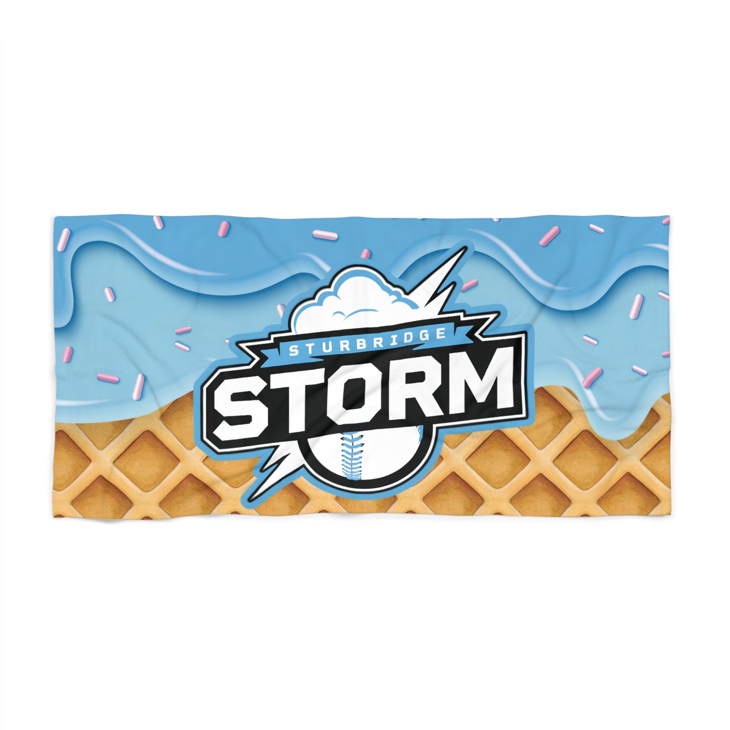 Storm Drip Premium Thick, Super Soft Beach Towel (50/50 poly/cotton)