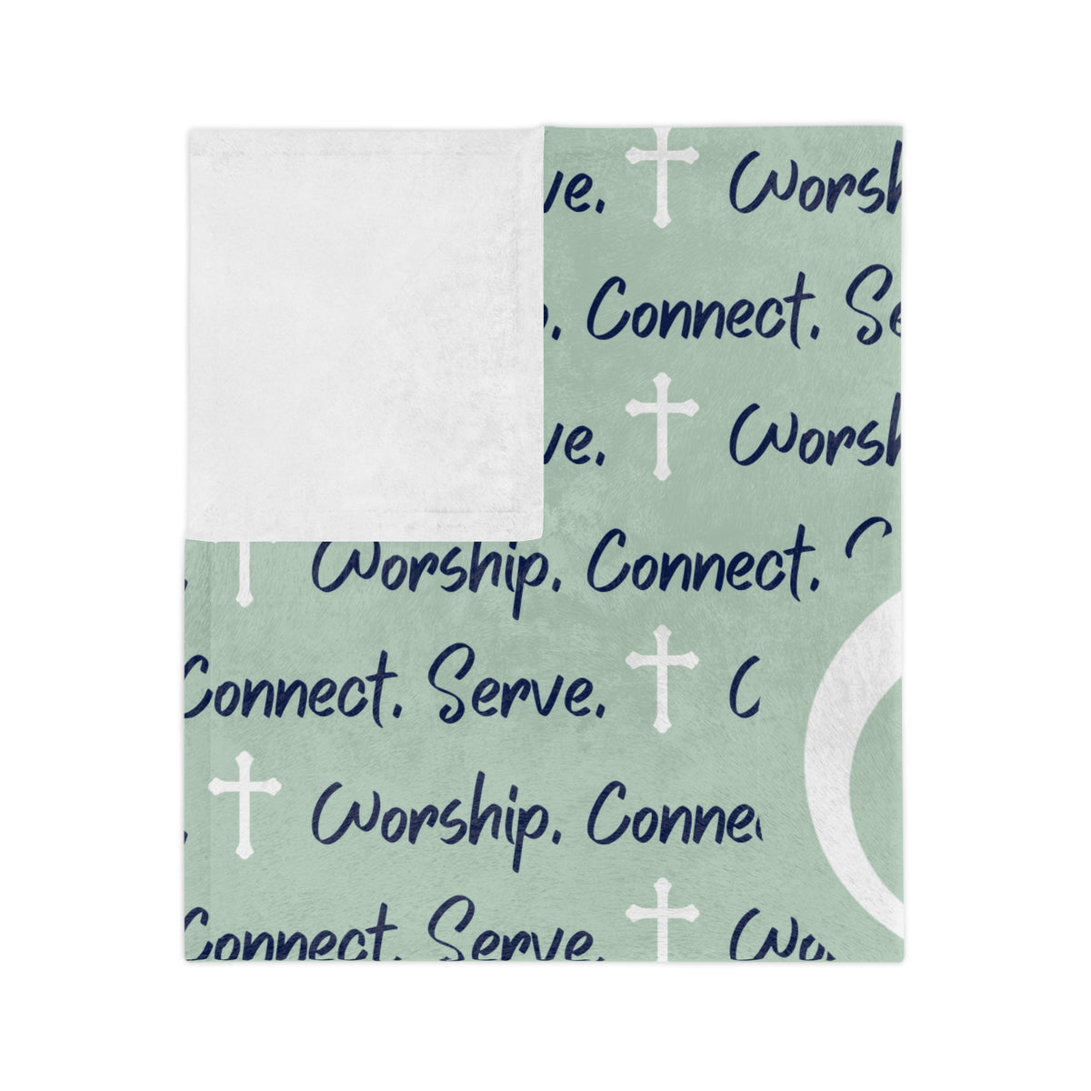 Quaboag Church Minky Plush Blanket - Version 2