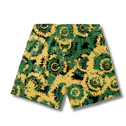 Adult TRYLAX Tie Dye Mesh Shorts (with inner liner)