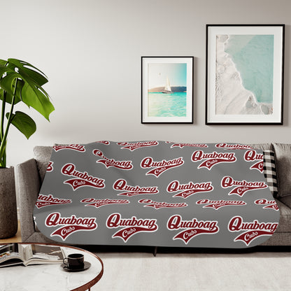Quaboag Baseball Sherpa Blanket