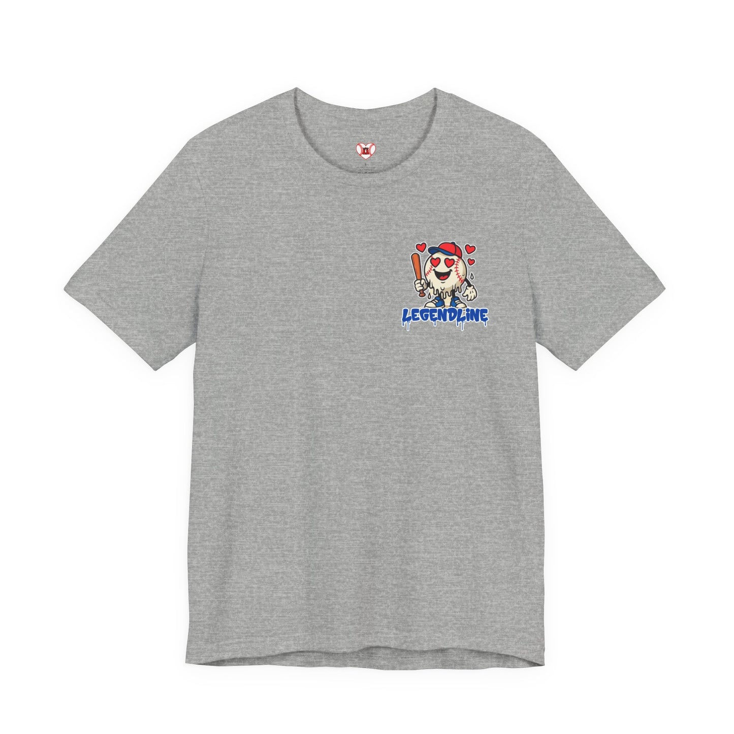 Adult Unisex Baseball Valentine's Sports T-Shirt, Baseball Season is My Love Language