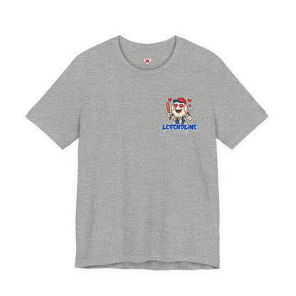 Adult Unisex Baseball Valentine's Sports T-Shirt, Baseball Season is My Love Language