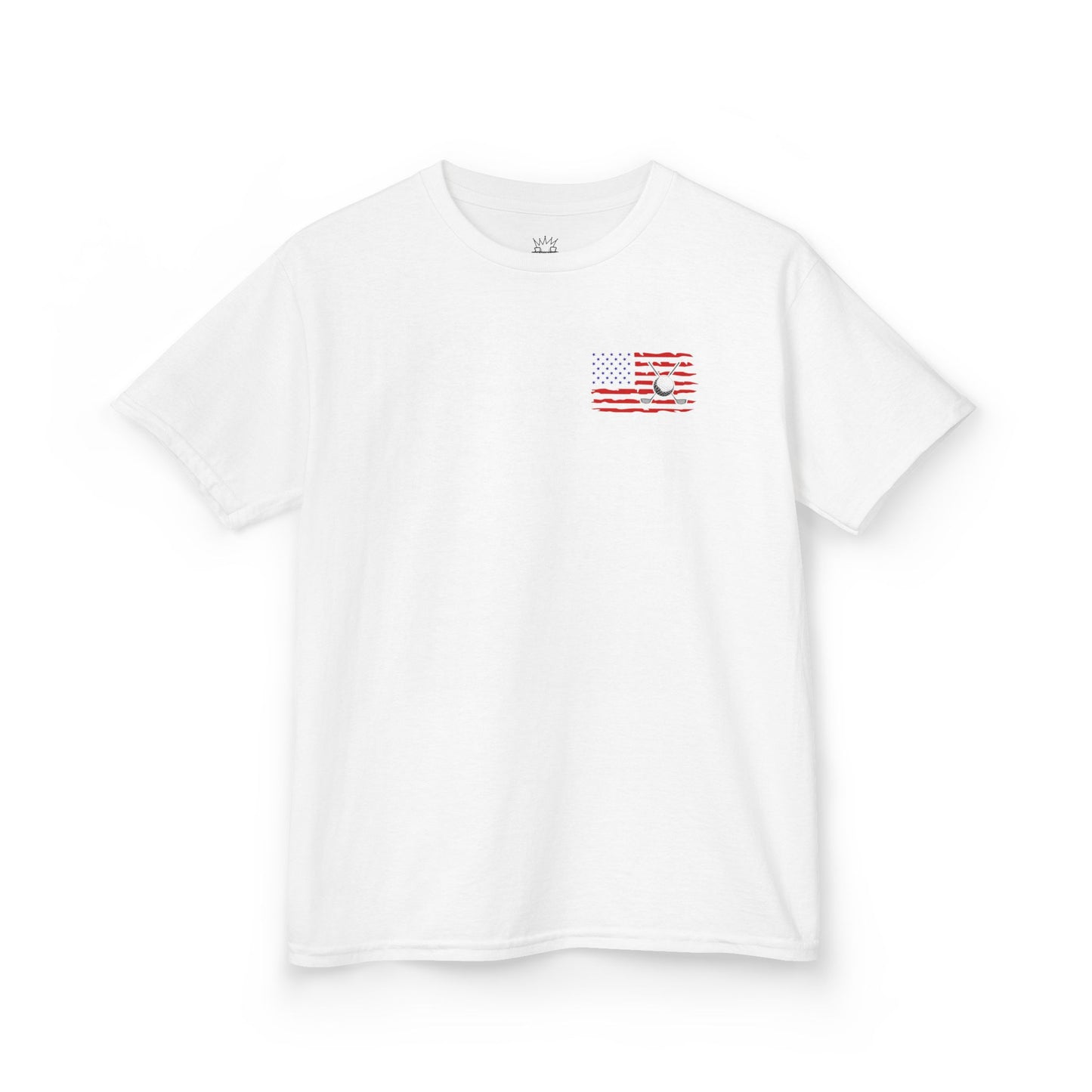 Kids Patriotic Golf T-Shirt Par-Tee Like It's 1776
