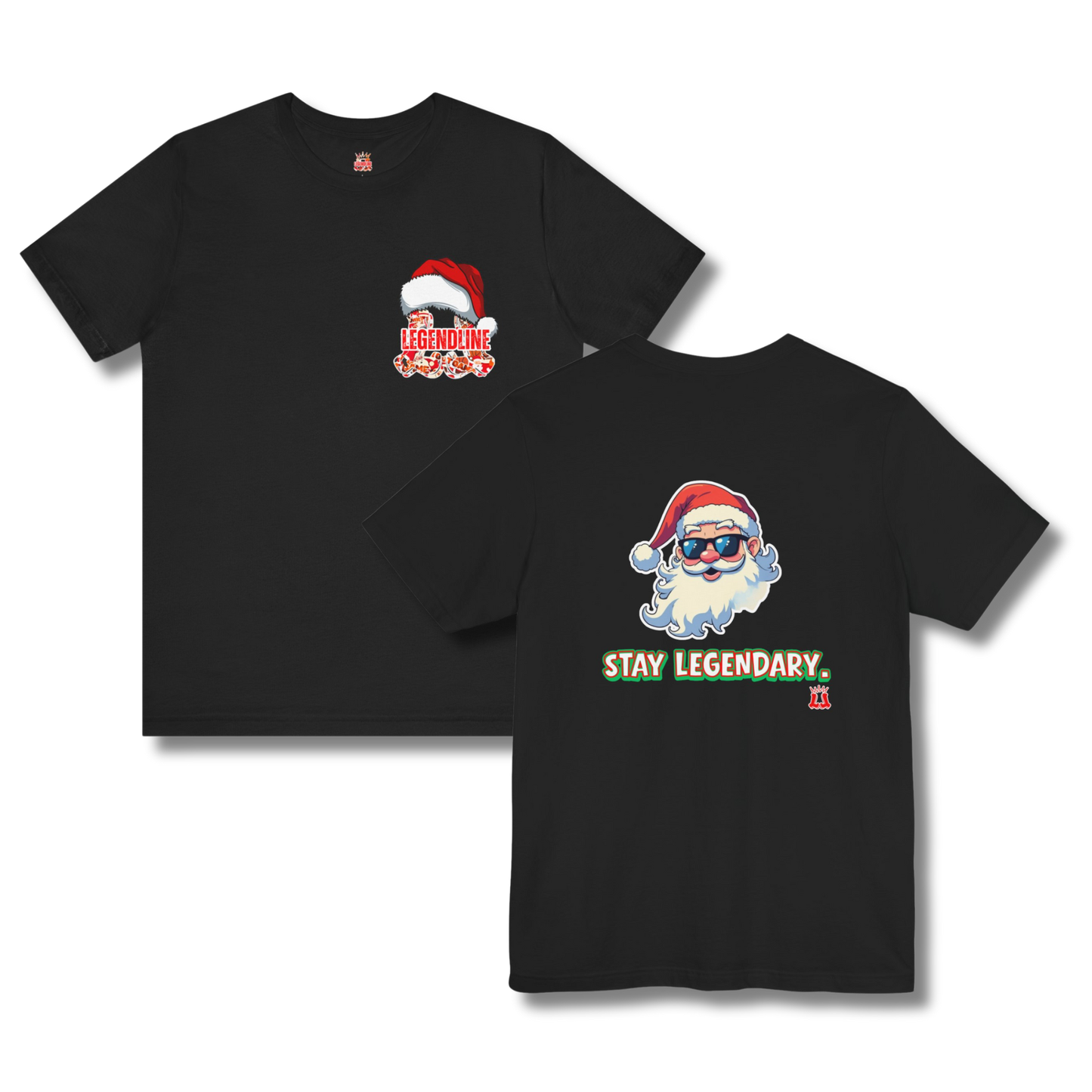 Adult Santa Stay Legendary T-Shirt