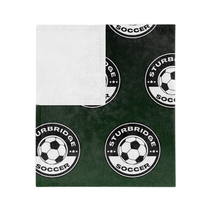 Sturbridge Soccer Minky Plush Blanket Blanket - Edition 1