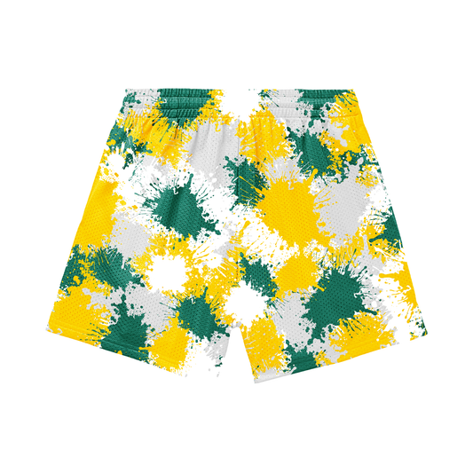 Adult Sturbridge Little League Baseball Shorts - Paint Splatter Edition (with inner liner)