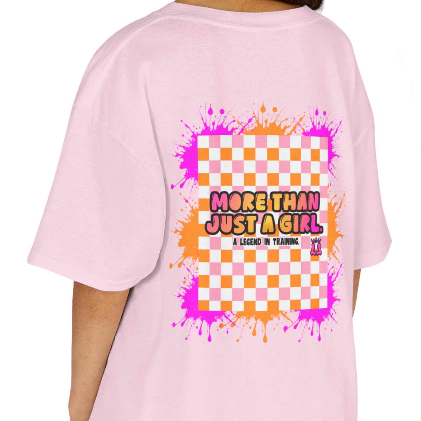 Youth Graphic Cotton Tee, Inspirational Saying for Girls