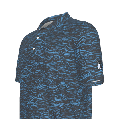 Makin' Waves Men's UV Protection Polo Shirt