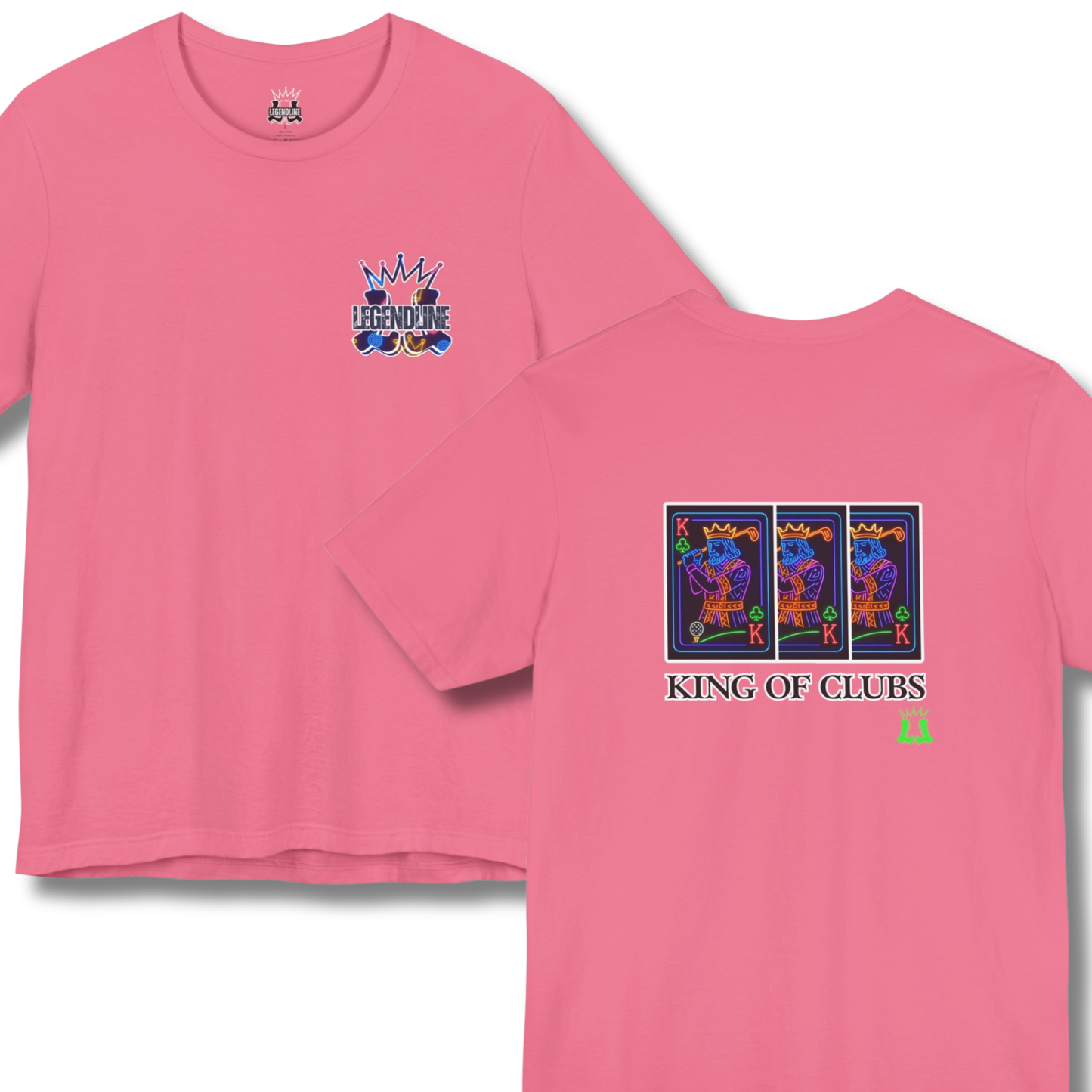Adult King of Clubs Golf T-Shirt