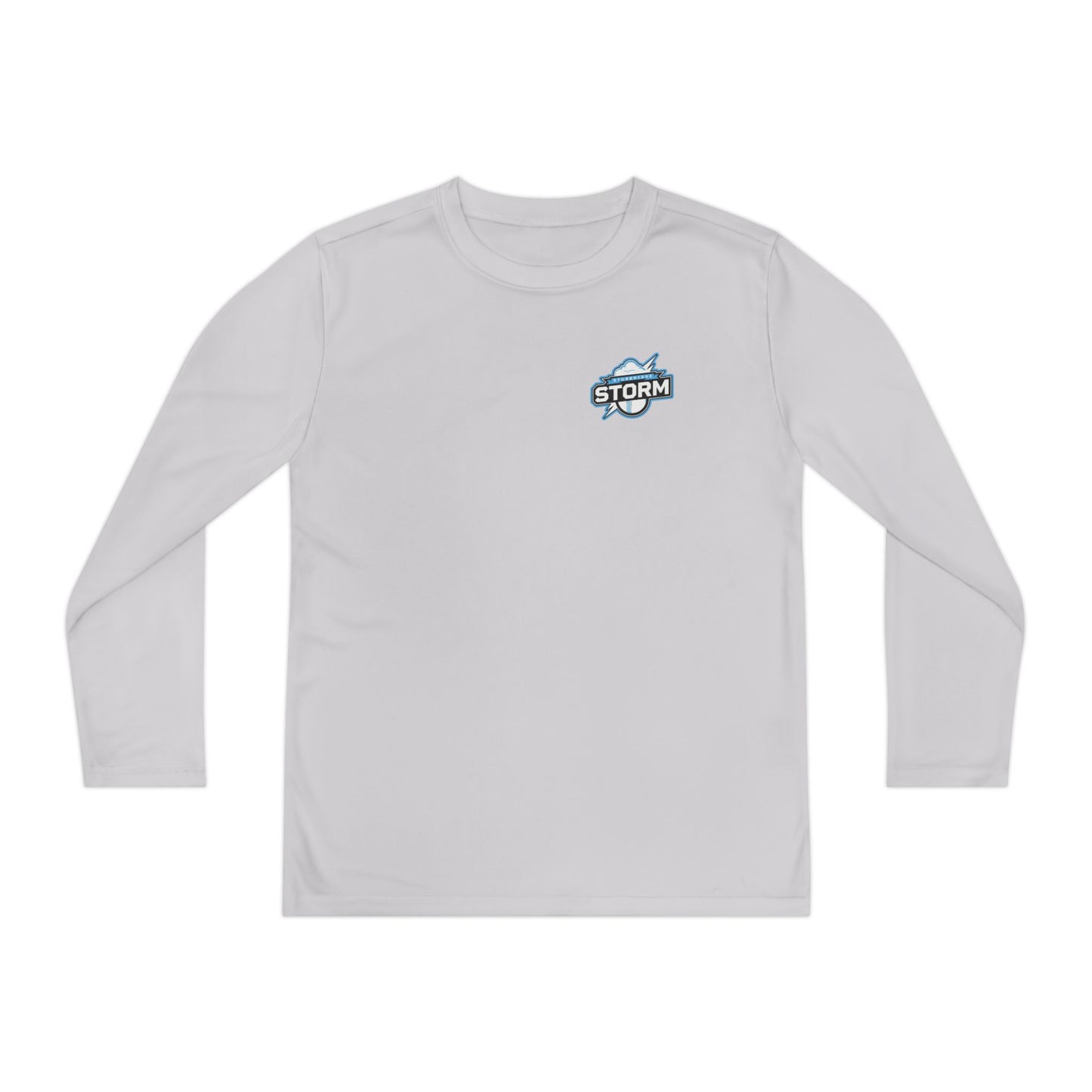 Youth Storm Sport-Tek YST350LS Long Sleeve Competitor Tee (Personalized)