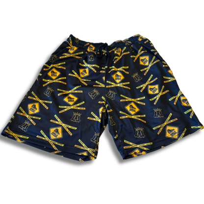 Adult "Caution - Ankle Breakers" Mesh Shorts