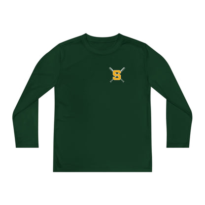 Youth Sturbridge Little League Baseball Sport-Tek YST350LS Long Sleeve Competitor Tee - Personalized