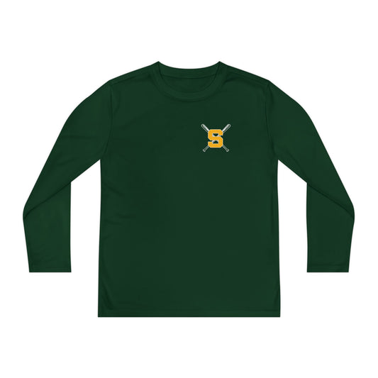 Youth Sturbridge Little League Baseball Sport-Tek YST350LS Long Sleeve Competitor Tee - Personalized
