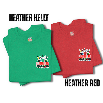 Adult Christmas Theme T-Shirt, Reindeer Games Basketball