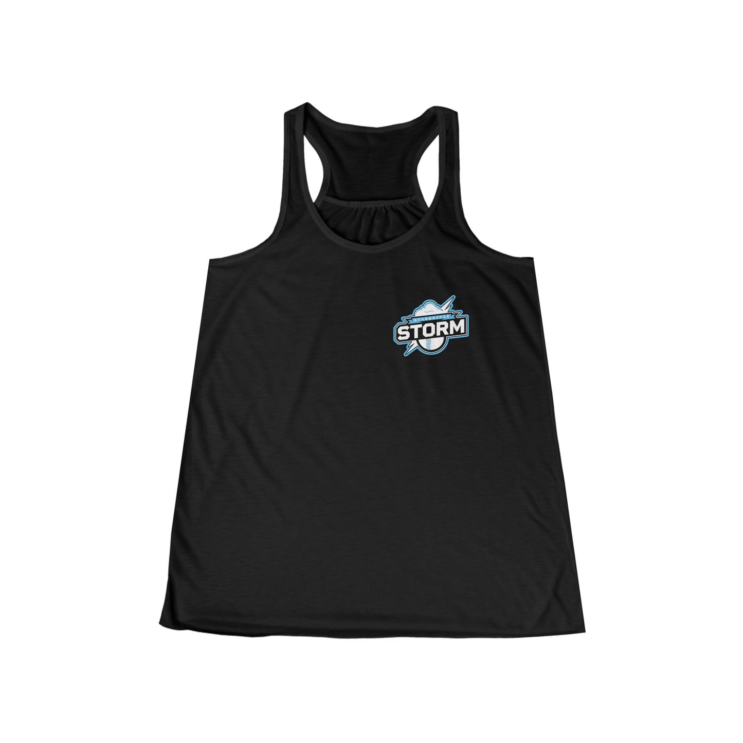 Women's Storm Racerback Tank Top (Black, Gray)