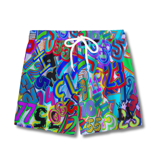 Youth Basketball Legendary Numbers Athletic Shorts