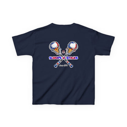 Kids Lacrosse T-Shirt, Youth Patriotic Shirt