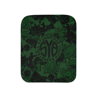 Sturbridge Youth Basketball Sherpa Blanket - Design 2