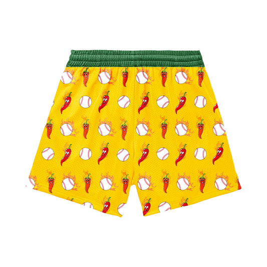 Adult Sturbridge Little League Baseball Shorts - Throwing Heat (with inner liner)