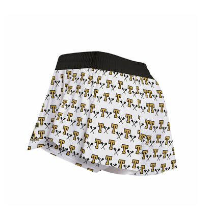 TRYLax Women's Butterfly Shorts - White Edition