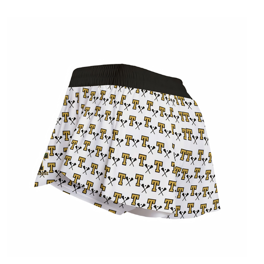 TRYLax Women's Butterfly Shorts - White Edition