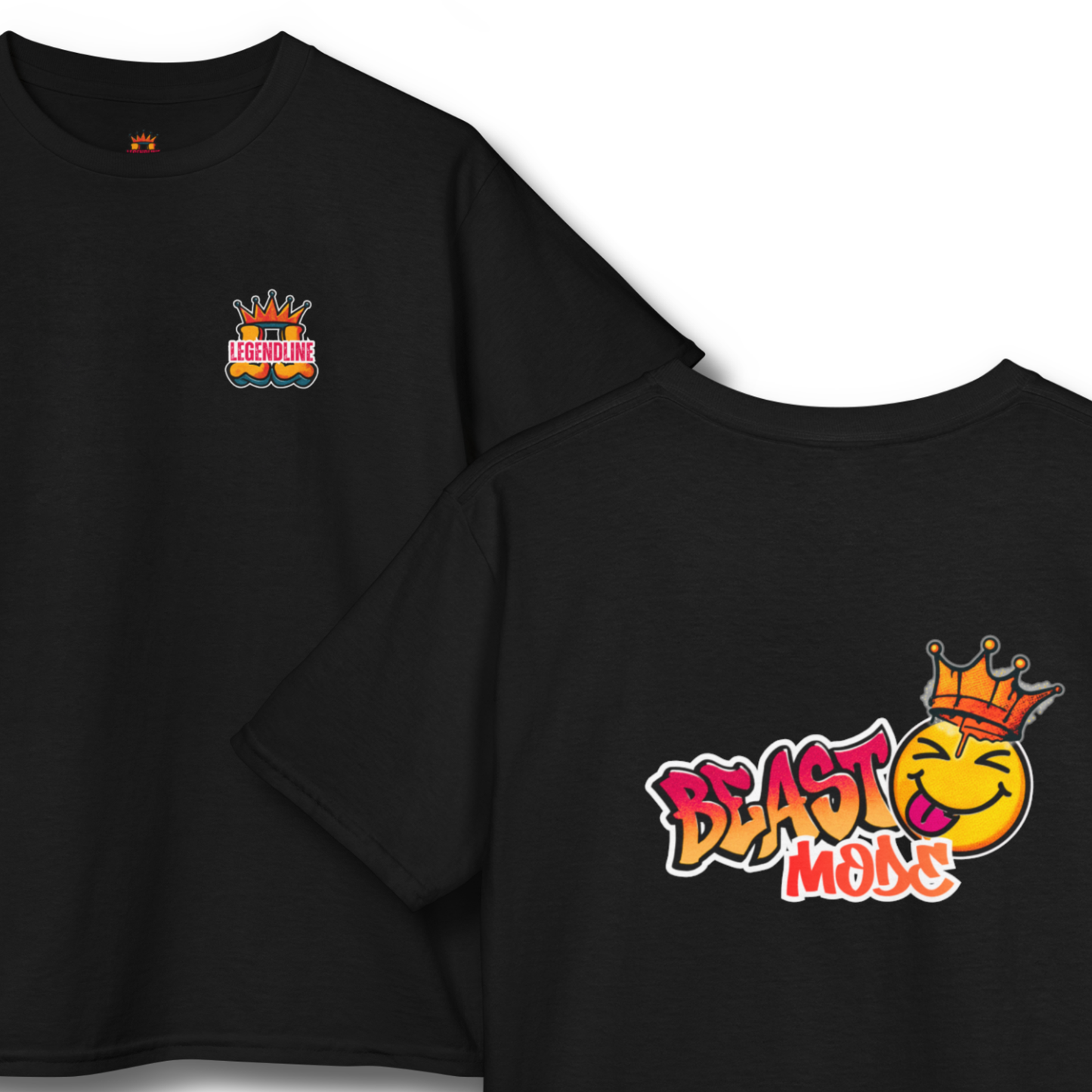 Youth Unisex Beast Mode Sports T-Shirt, Funny Graffiti Design