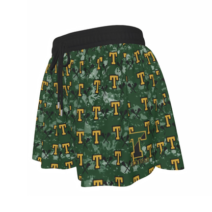 TRYLax Women's Butterfly Shorts - Green Edition