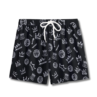 Youth Graffiti Basketball Shorts