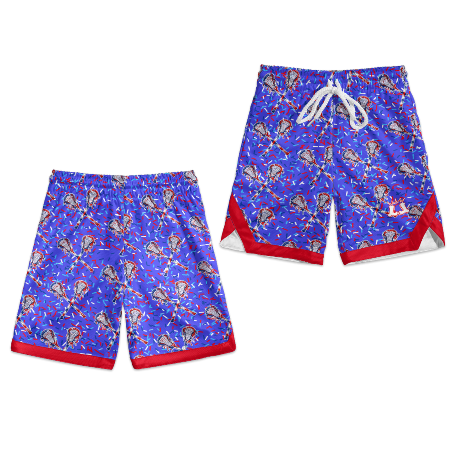 Toddler Lacrosse Mesh Shorts, Patriotic America 250 Collection
