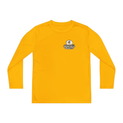 Youth Brimfield Beasts Baseball Sport-Tek Long Sleeve Competitor Tee - Non-Personalized