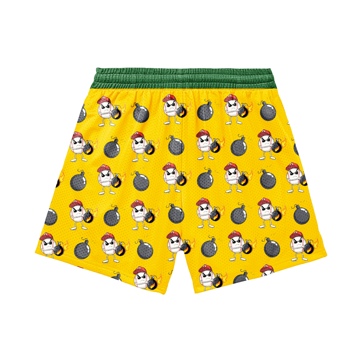 Adult Sturbridge Little League Baseball Shorts - Dropping Bombs Edition (with inner liner)