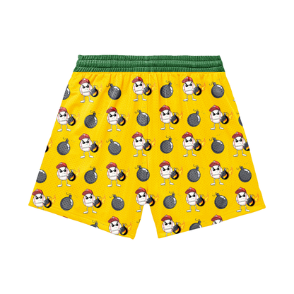 Adult Sturbridge Little League Baseball Shorts - Dropping Bombs Edition (with inner liner)