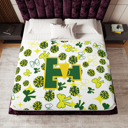 Tantasqua Cheer Sherpa Blanket