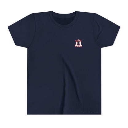 Youth Patriotic Ice Cream Golf Drip T-Shirt