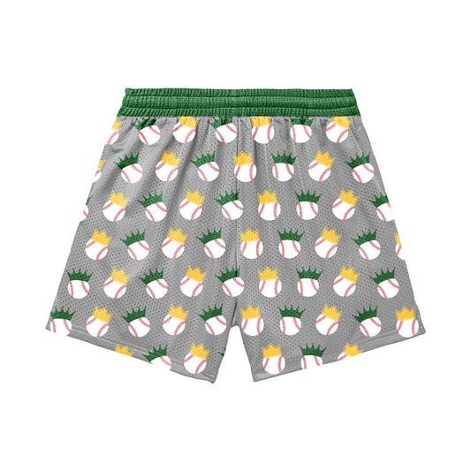 Adult Sturbridge Little League Baseball Shorts - Baseball Crowns Edition (with inner liner)