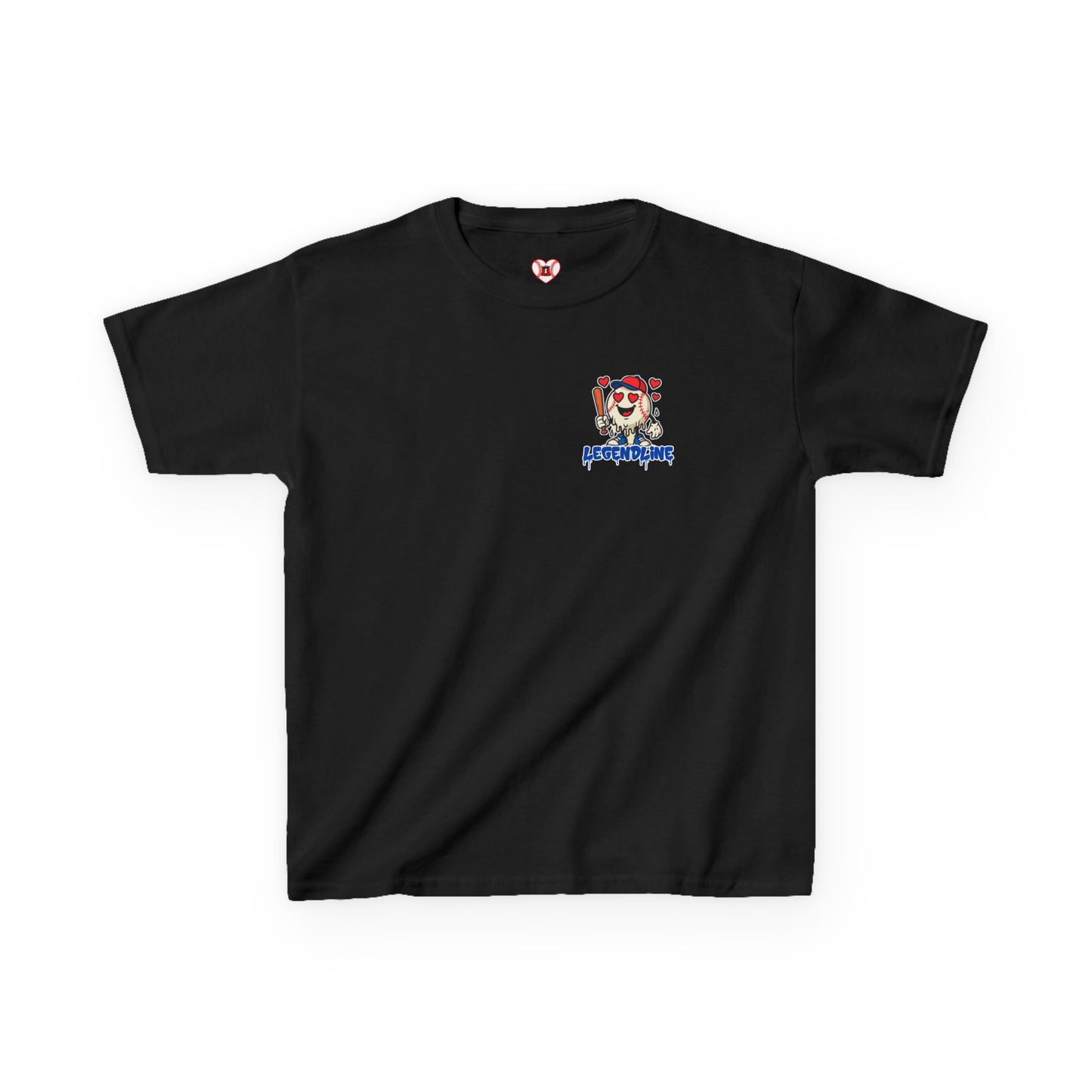 Youth Unisex Baseball Valentine's Sports T-Shirt, Baseball Season is My Love Language