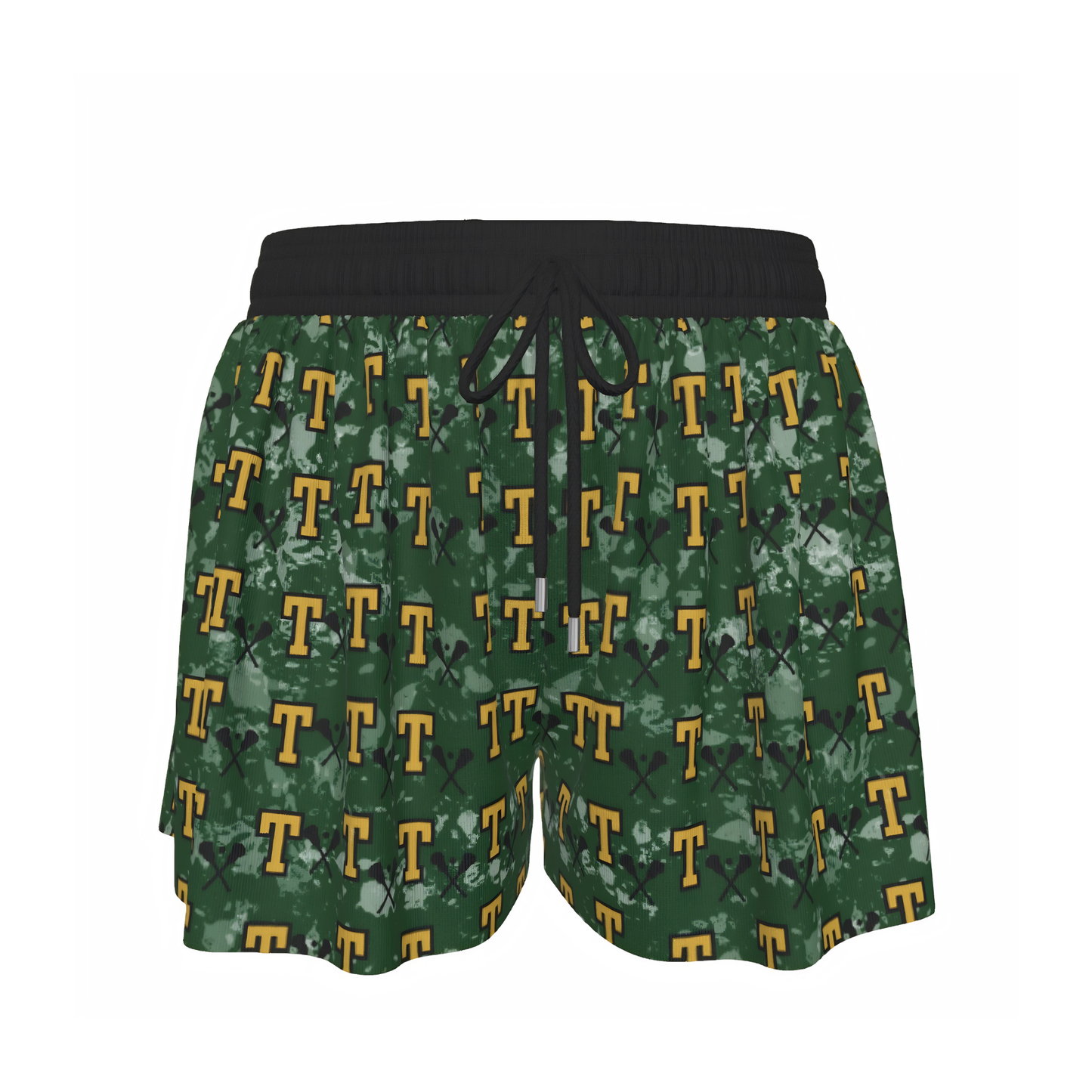 TRYLax Women's Butterfly Shorts - Green Edition