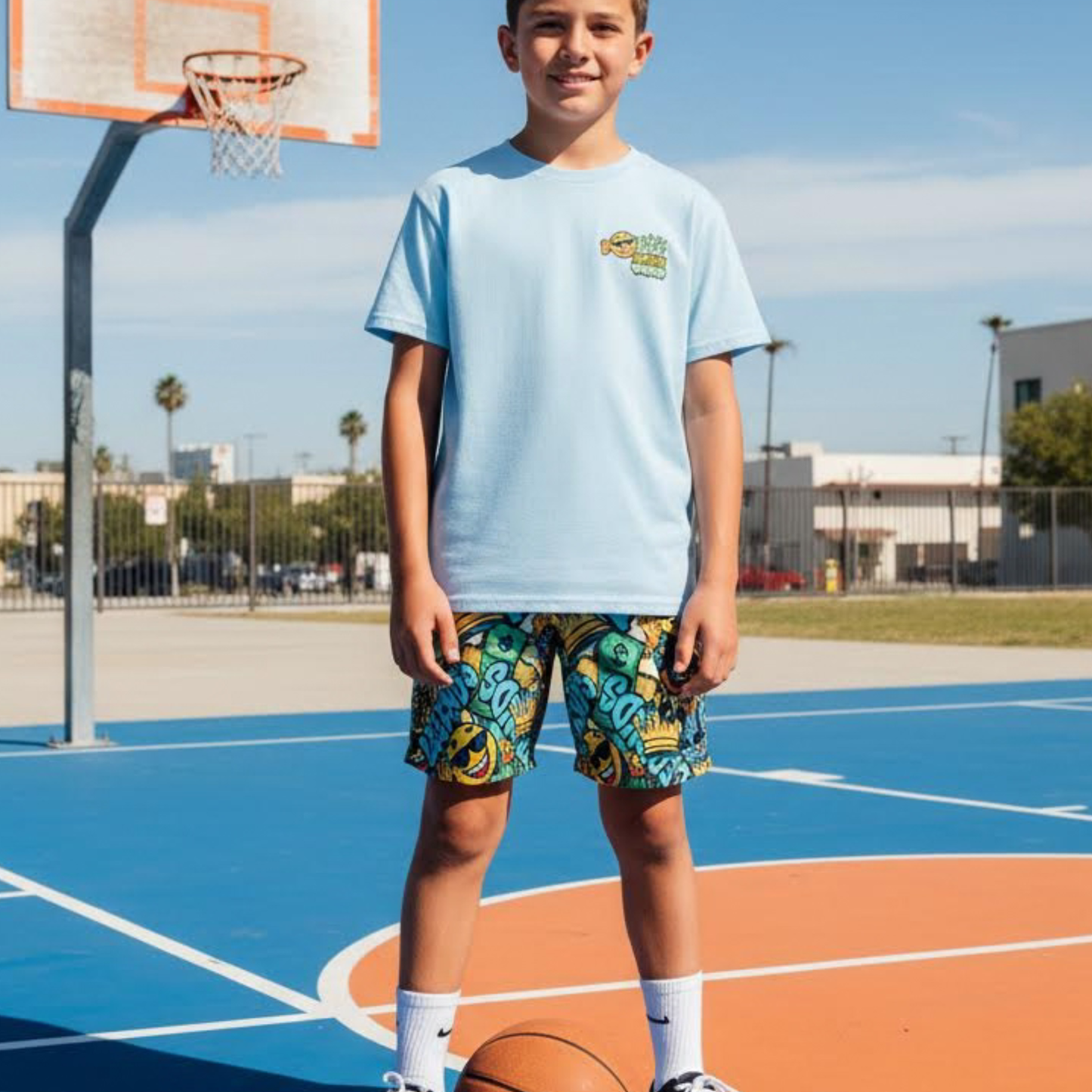 Youth Unisex Legends Sports T-Shirt, Funny Flying Money Graffiti Design