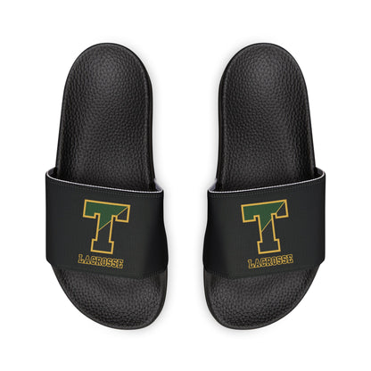 Youth TRYLAX Deco Brand Removable Strap Slides (Black, Personalized)