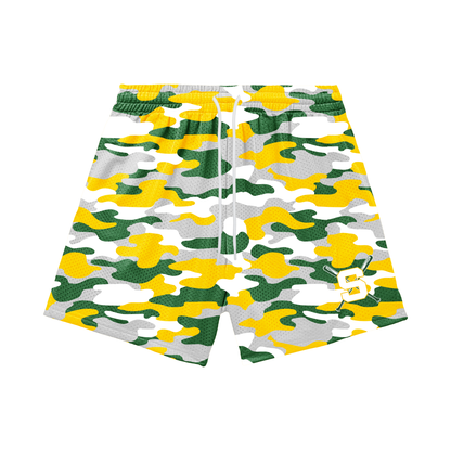 Adult Sturbridge Little League Baseball Mesh Shorts - Camo Edition (with inner liner)