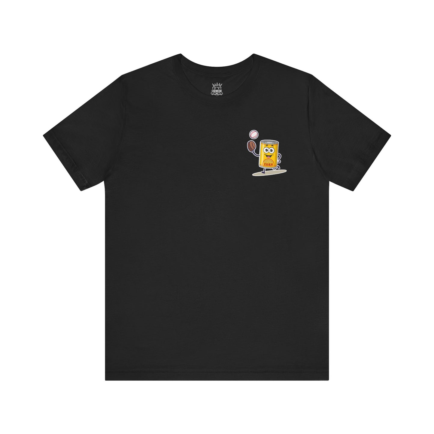 "Can of Corn" Baseball Humor Adult T-Shirt