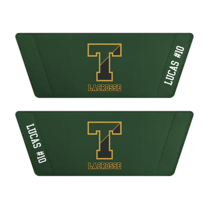 Youth TRYLAX Deco Brand Removable Strap Slides (Green, Personalized)