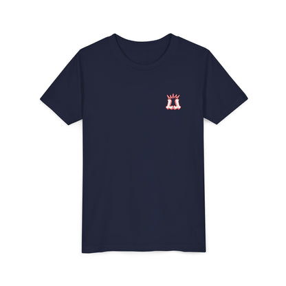 Youth Patriotic Ice Cream Golf Drip T-Shirt