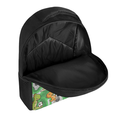 Personalized Dinosaur Backpack, Custom Soccer Sports Bag