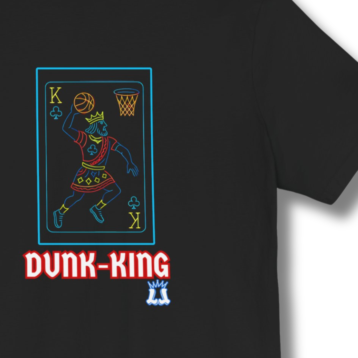 Adult Dunk-King Basketball T-Shirt