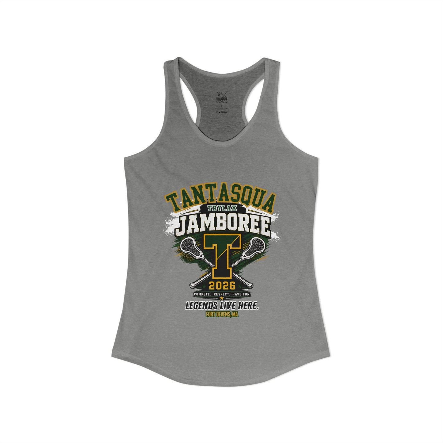 Women's Ideal Racerback Tank (Personalized)