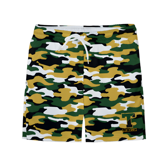 Youth TRYLAX Camouflage Design Mesh Shorts