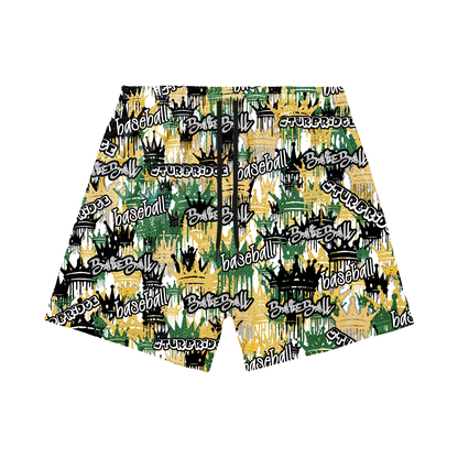 Adult Sturbridge Little League Baseball Shorts - Graffiti Edition 1 (with inner liner)