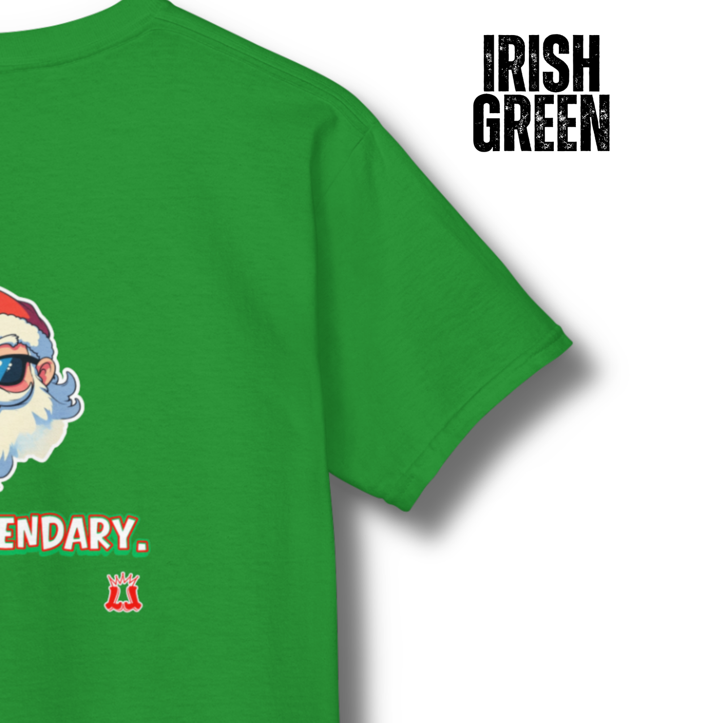 Youth Santa T-Shirt, Stay Legendary, Holiday Apparel